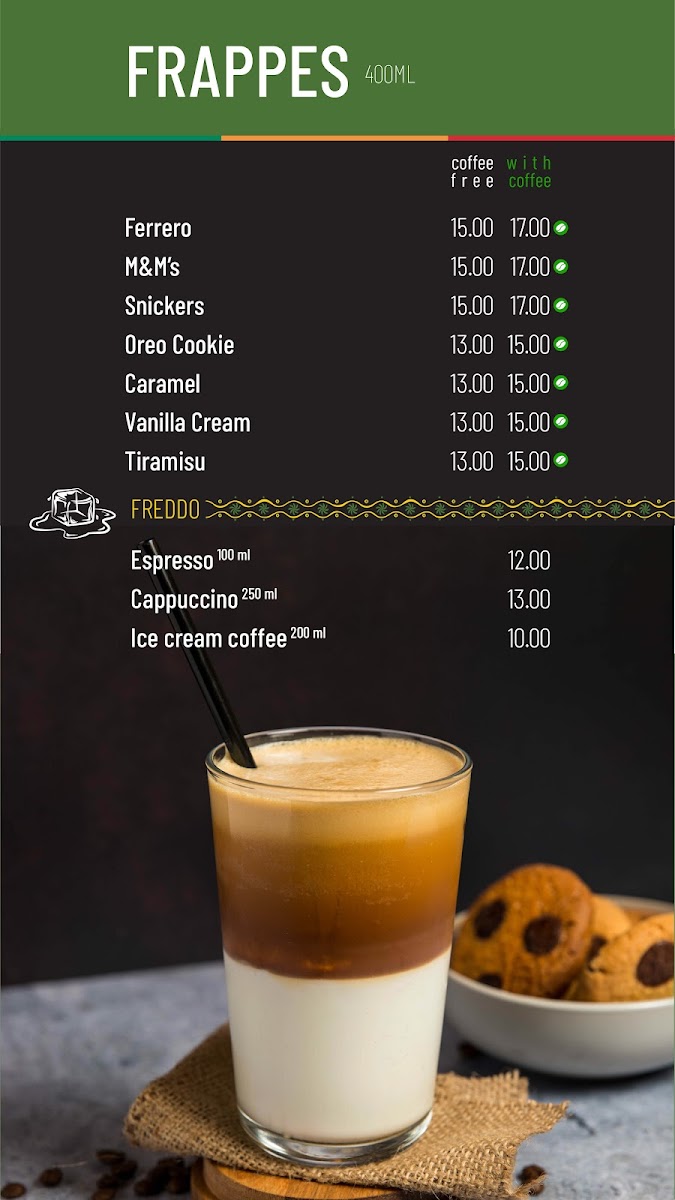 Menu Juba Coffee Dâmbovița Mall-1